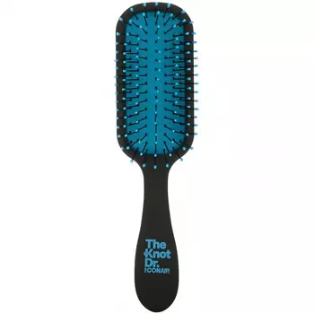 Conair, The Knot Dr., средство для расчесывания волос для сухой и влажной уборки, синий, набор из 2 предметов