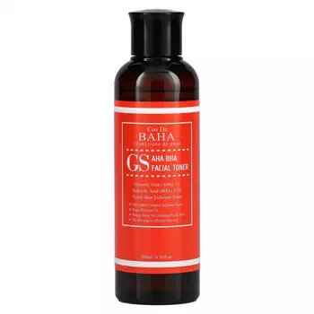 Cos De BAHA, GS, тоник для лица с АГК и ВГК, 200 мл (6,76 жидк. Унции)