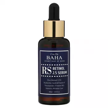 Cos De BAHA, RS Retinol 2,5, сыворотка, 60 мл (2 жидк. Унции)