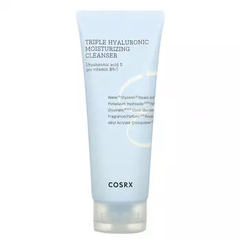 Cosrx, Hydrium, увлажняющее очищающее средство с тройной гиалуроновой кислотой, 150 мл (5,07 жидк. унции)