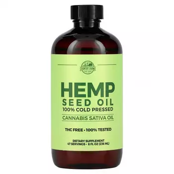 Country Farms, Конопляное масло полного спектра, 236 мл (8 жидк. Унций)