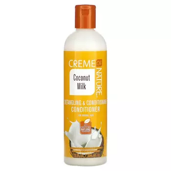 Creme Of Nature, Кондиционер для распутывания волос, кокосовое молоко, 354 мл (12 жидк. Унций)