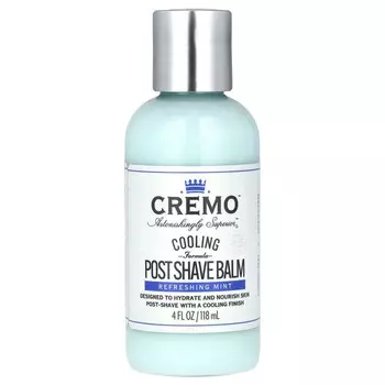Cremo, Cooling Formula, бальзам после бритья, освежающая мята, 118 мл (4 жидк. Унции)