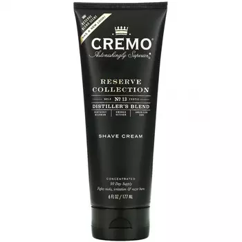 Cremo, Reserve Collection Shave Cream, No. 13, Distiller's Blend, 6 fl oz (117 ml)