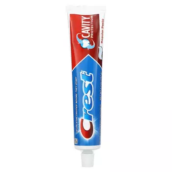 Crest, Cavity Protection, зубная паста с фтором, обычная, 161 г (5,7 унции)
