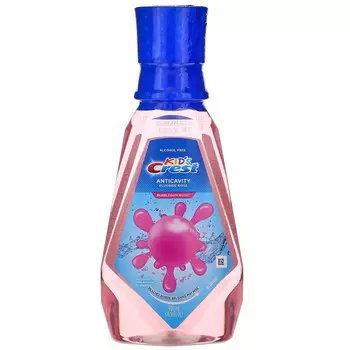 Crest, детский ополаскиватель для рта с фторидами для защиты от кариеса со вкусом жвачки, 500 мл (16,9 жидк. унций)