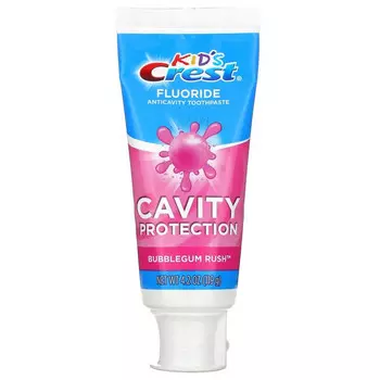 Crest, фторсодержащая зубная паста от кариеса, для детей от 2 лет, со вкусом жевательной резинки, 119 г (4,2 унции)
