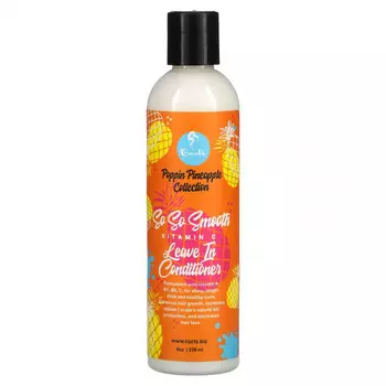 Curls, Poppin Pineapple Collection, So So Smooth, витамин C, несмываемый кондиционер, 236 мл (8 унций)