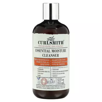 Curlsmith, Essential Moisture Cleanser, для всех типов волос, 355 мл (12 жидк. Унций)