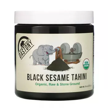Dastony, Органические тахини с черным кунжутом, 227 г (8 унций)