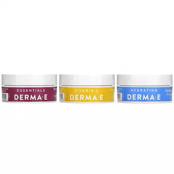 Derma E, Clean Beauty Trio, набор из 3 предметов