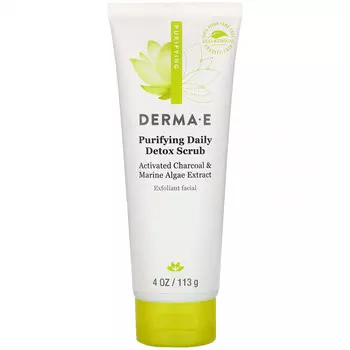 Derma E, Очищающий ежедневный скраб-детокс, 4 унции (113 г)