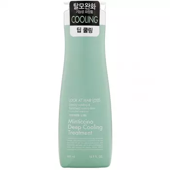 Doori Cosmetics, Look At Hair Loss, Minticcino, охлаждающий кондиционер для волос, 500 мл