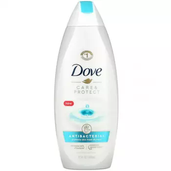 Dove, Care & Protect, Антибактериальный гель для душа, 22 жидких унции (650 мл)