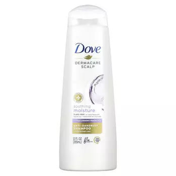 Dove, Dermacare Scalp, шампунь против перхоти, успокаивающее увлажняющее средство, 355 мл (12 жидк. Унций)