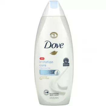 Dove, Питательный гель для душа, средство против раздражения, без отдушек, 650 мл (22 жидк. Унции)