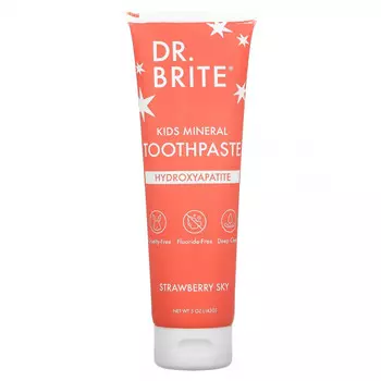 Dr. Brite, Kid's, минеральная зубная паста, клубничное небо, 142 г (5 унций)
