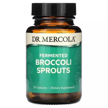 Dr. Mercola, ферментированные ростки брокколи, 30 капсул
