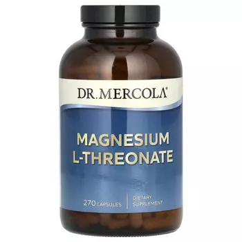 Dr. Mercola, L-треонат магния, 270 капсул