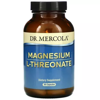 Dr. Mercola, L-треонат магния, 90 капсул