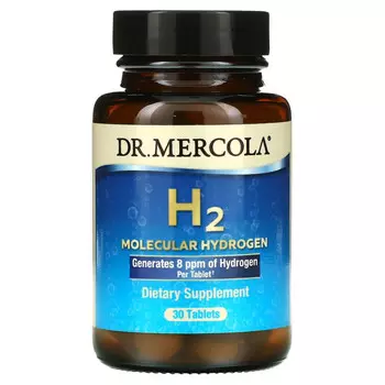Dr. Mercola, Молекулярный водород H2, 30 таблеток