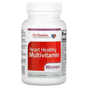 Dr. Sinatra, мультивитамины для здоровья сердца, для женщин, 90 таблеток