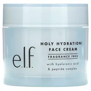 E.L.F., Holy Hydration! Крем для лица, без отдушек, 50 г (1,8 унции)