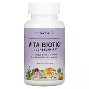 Eclectic Institute, Vita Biotic, 750 мг, 150 капсул