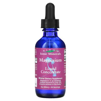 Eidon Mineral Supplements, магний, жидкий концентрат, 60 мл (2 унции)