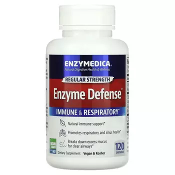 Enzymedica, Enzyme Defense, 120 капсул