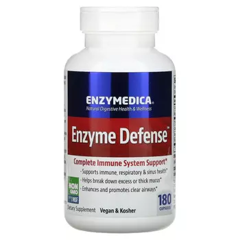 Enzymedica, Enzyme Defense, 180 капсул