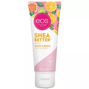 EOS, Shea Better, крем для рук с маслом ши, с ароматом цитрусовых, 74 мл (2,5 жидк. унции)