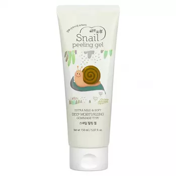 Esfolio, Глубокое увлажнение, пилинг-гель с улиткой для чистой кожи, 150 мл (5,07 жидк. Унции)