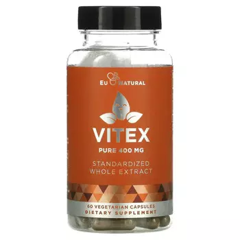 Eu Natural, Vitex, 400 мг, 60 вегетарианских капсул