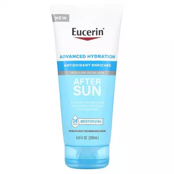 Eucerin, Лосьон после загара для улучшенного увлажнения, 200 мл (6,8 жидк. Унции)