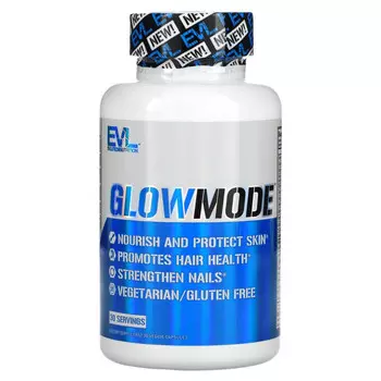 EVLution Nutrition, GlowMode, 30 растительных капсул