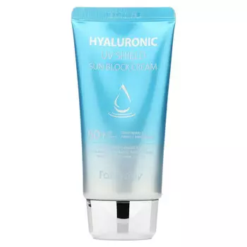 Farmstay, Солнцезащитный крем с гиалуроновой кислотой и защитой от ультрафиолета, SPF 50+ PA +++, 70 г (2,64 унции)