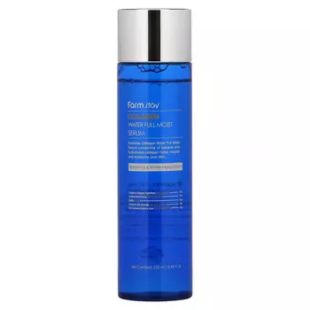 Farmstay, Увлажняющая сыворотка с коллагеном, 250 мл (8,45 жидк. Унции)