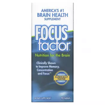 Focus Factor, Питание для мозга, 90 таблеток