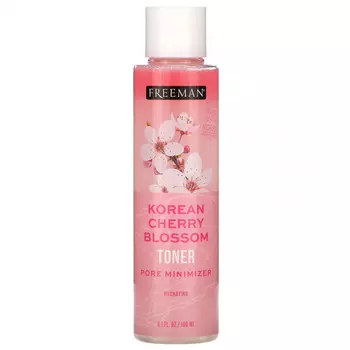 Freeman Beauty, Korean Cherry Blossom, тоник, сужающий поры, увлажняющий, 180 мл (6,1 жидк. Унции)