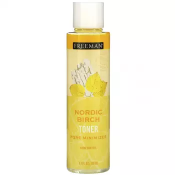 Freeman Beauty, Nordic Birch Toner, тоник для сужения пор, контроль блеска, 180 мл (6,1 жидк. Унции)