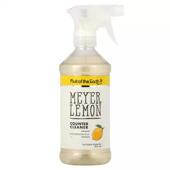 Fruit of the Earth, Meyer Lemon, чистящее средство для столешниц, 473 мл (16 жидк. унций)