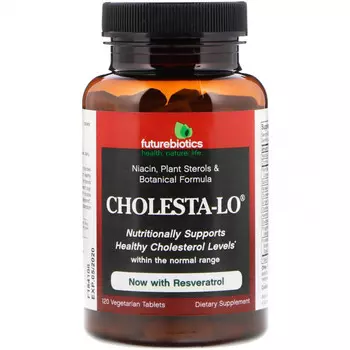 FutureBiotics, Cholesta-Lo With Garlic & Niacin, 120 Tablets