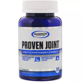 Gaspari Nutrition, Proven Joint, формула для повышения выносливости во время тренировок, 90 таблеток