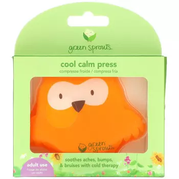 Green Sprouts, Cool Calm Press, Adult, Orange, 1 Count