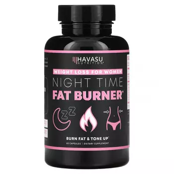 Havasu Nutrition, Средство для сжигания жира, для женщин, 60 капсул