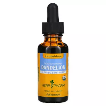 Herb Pharm, Одуванчик, без спирта, 30 мл (1 жидк. Унция)