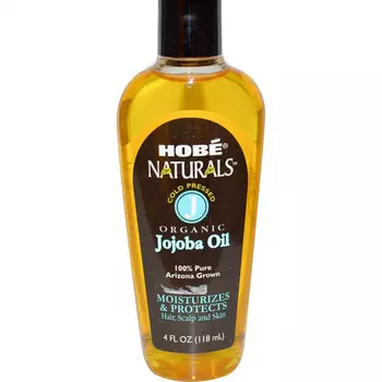 Hobe Labs, Naturals, органическое масло жожоба, 118 мл (4 жидких унции)