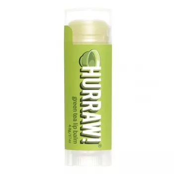 Hurraw! Balm, Бальзам для губ, зеленый чай, 0,15 унции (4,3 г)