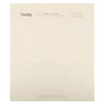 Huxley, Secret of Sahara, увлажняющая маска для красоты, One Moment, 5 шт., По 25 мл (0,84 жидк. Унции)